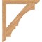 Ekena Millwork Balboa Slat Smooth Bracket, Western Red Cedar, 3 1/2"W x 34"D x 38"H BKT04X34X38BOA06SWR - alternate 3